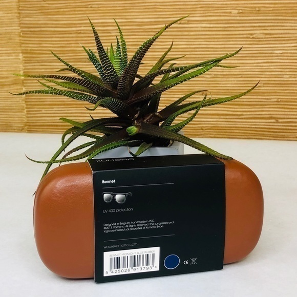 KOMONO sunglasses Bennet Midnight Blue Rubber 🕶 (NEW) - Picture 13 of 13